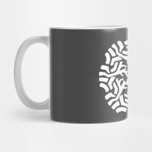 roots penetrate the soil | kaleidoscope art Mug